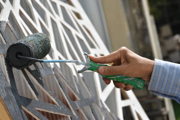 Équipe au travail sur chantier